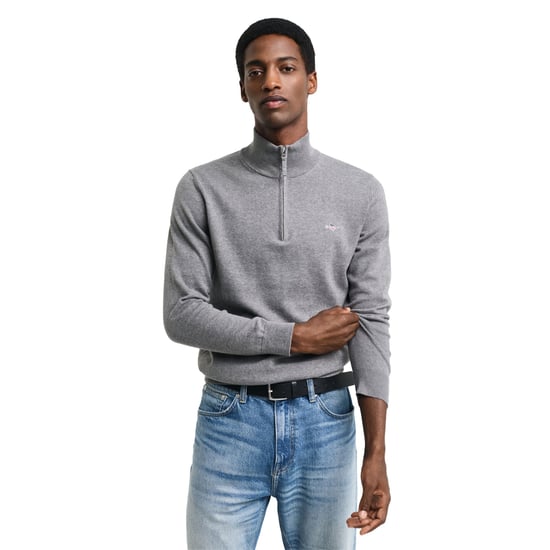 Gant Classic Cotton Half Zip Strickpullover - Image 2