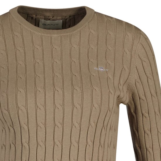 Gant Stretch Cotton Cable C-Neck Strickpullover - Image 2