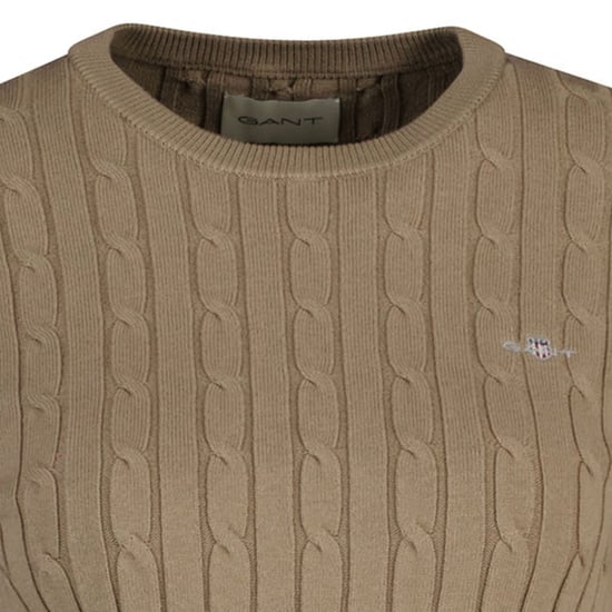 Gant Stretch Cotton Cable C-Neck Strickpullover - Image 3