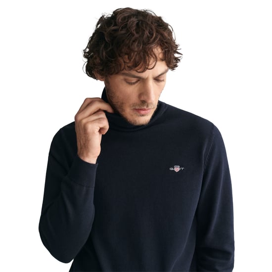 Gant Classic Cotton Rollerneck Strickpullover - Image 4