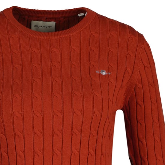 Gant Stretch Cotton Cable C-Neck Strickpullover - Image 2