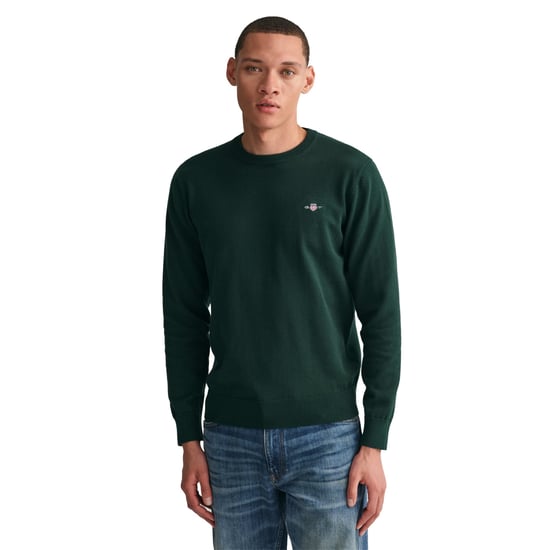 Gant Classic Cotton C-Neck Strickpullover - Image 6