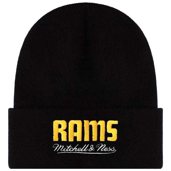 Mitchell & Ness NFL Los Angeles Rams Origins Knit Beanie - Image 2