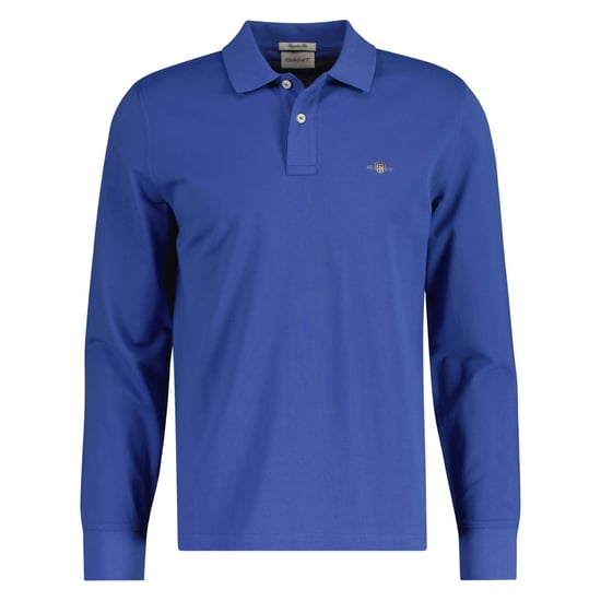 Gant Regular Shield Longsleeve Pique Rugger Poloshirt - Image 1