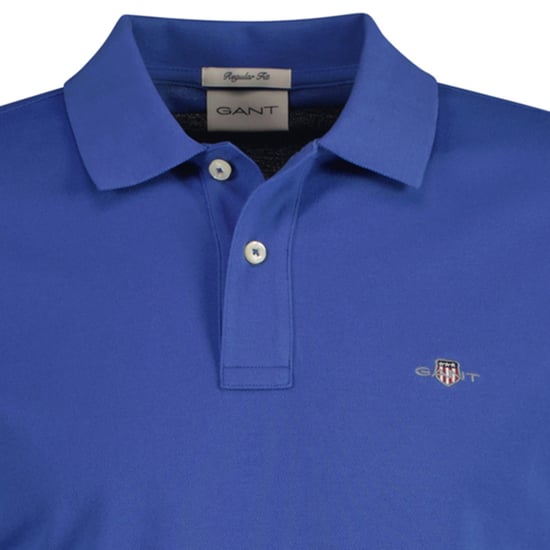 Gant Regular Shield Longsleeve Pique Rugger Poloshirt - Image 3