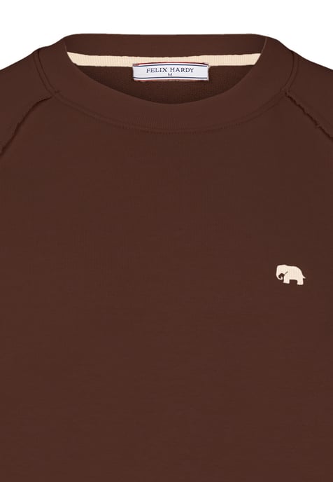 Sweatshirt Basic Rundhals Sweatshirt - Image 2