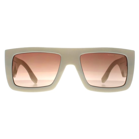 Marc Jacobs Quadratisch Unisex Weiß Braun Farbverlauf MARC 775/S - Image 1