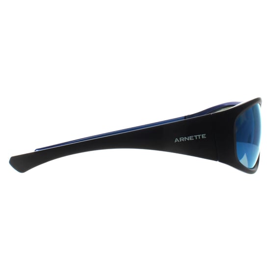 Arnette Wrap Herren Matt Schwarz Blau Spiegel Polarisiert AN4331 Ilum - Image 3
