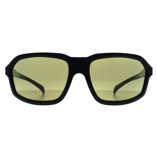 Serengeti Wrap Herren Glänzend Schwarz Transparent Schicht Saturn Photochromic 555nm Hext - Image 1