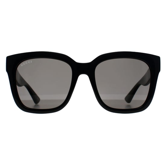 Gucci Square Womens Glänzend Schwarz Dunkelgrau GG1338S - Image 1