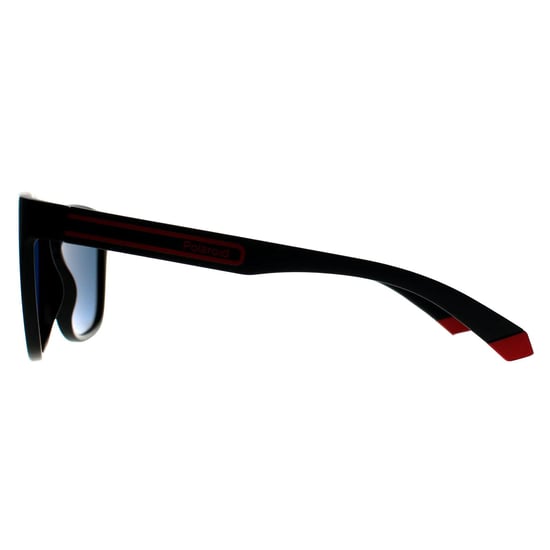 Polaroid Quadratisch Unisex Schwarz Rot Mehrschichtig Polarisiert PLD 2161/S - Image 2