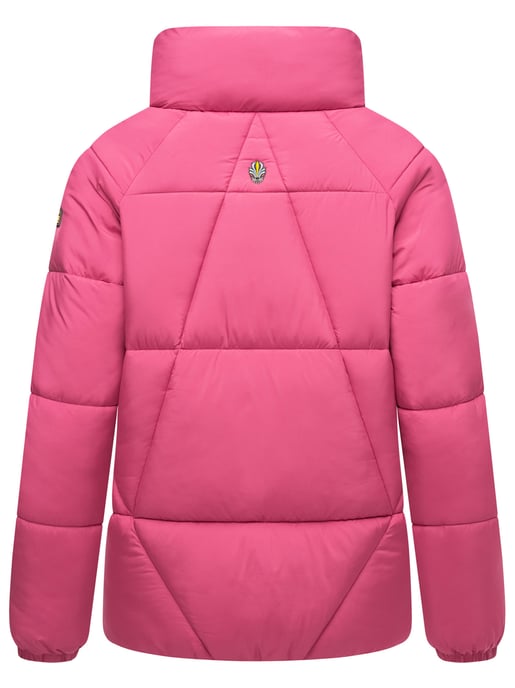 Navahoo Schokolinaa Damen Winter Steppjacke mit gefüttertem Kragen - Image 4