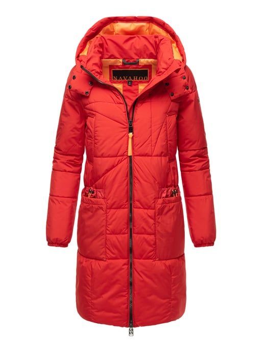 Navahoo Damen Winter Steppmantel Bliblablubb – warm & funktional - Image 1