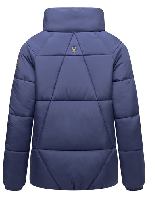 Navahoo Schokolinaa Damen Winter Steppjacke mit gefüttertem Kragen - Image 4