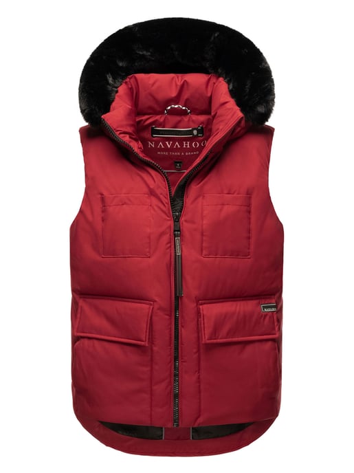 Navahoo Zimthäschen Damen Winter Weste – warm & stilvoll - Image 1
