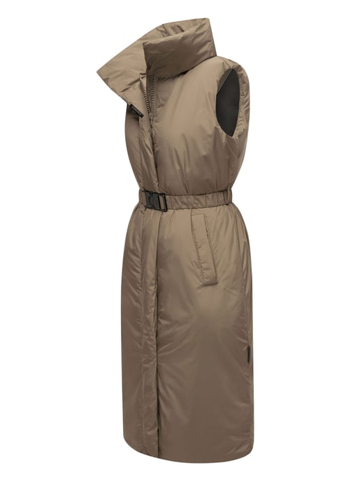 Navahoo Abendlied Damen lange Winter Weste – warm & stilvoll - Image 3