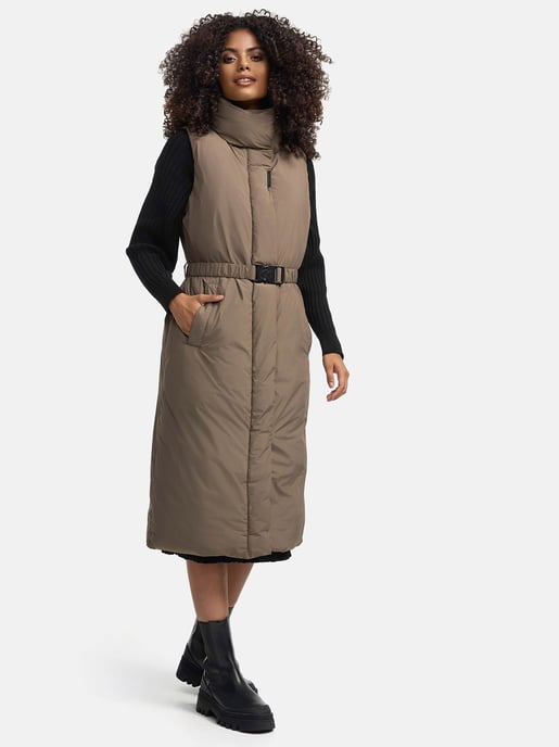 Navahoo Abendlied Damen lange Winter Weste – warm & stilvoll - Image 6