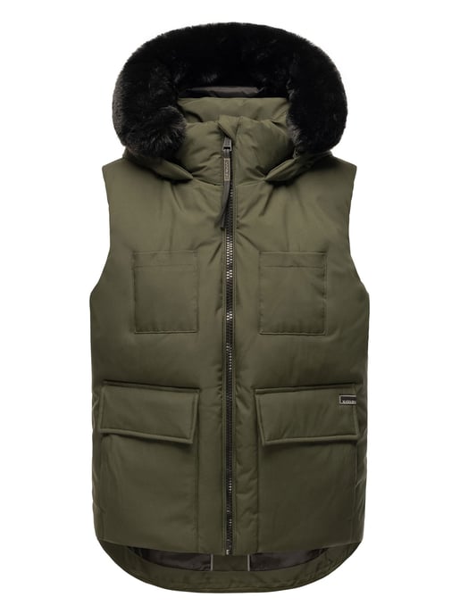Navahoo Zimthäschen Damen Winter Weste – warm & stilvoll - Image 2