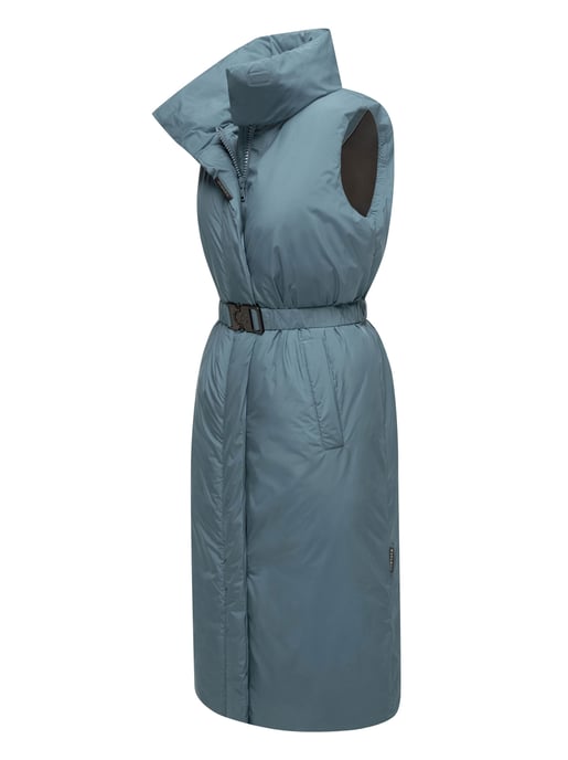 Navahoo Abendlied Damen lange Winter Weste – warm & stilvoll - Image 3