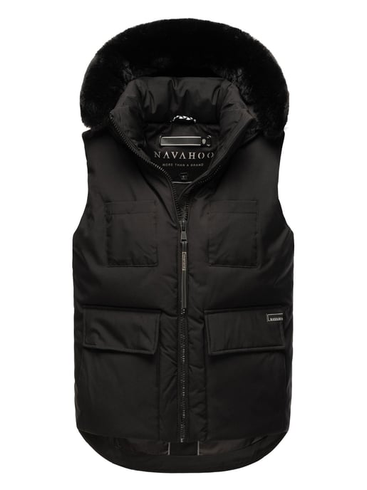 Navahoo Zimthäschen Damen Winter Weste – warm & stilvoll - Image 1