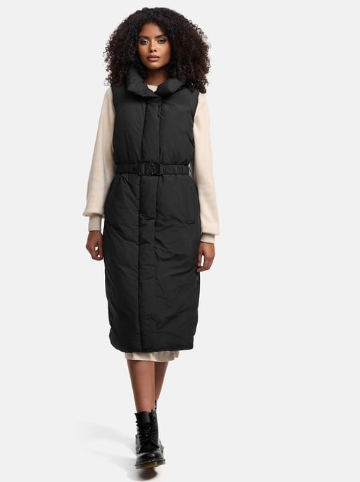 Navahoo Abendlied Damen lange Winter Weste – warm & stilvoll - Image 6