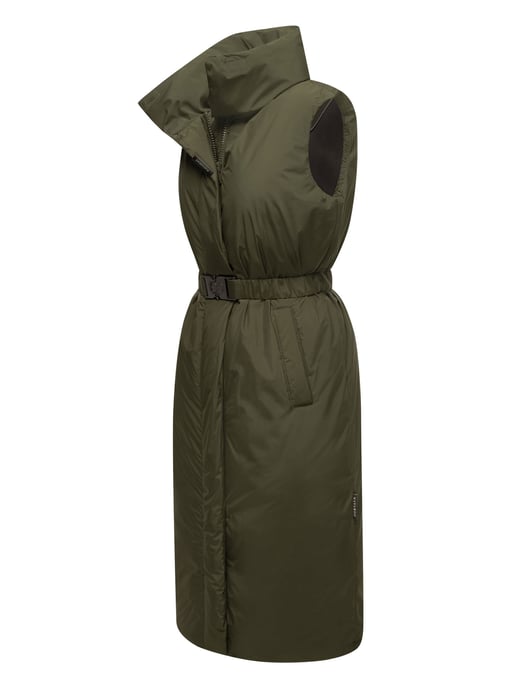Navahoo Abendlied Damen lange Winter Weste – warm & stilvoll - Image 3