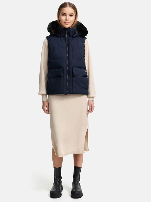 Navahoo Zimthäschen Damen Winter Weste – warm & stilvoll - Image 6