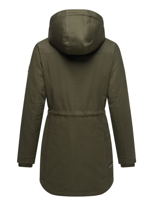 Navahoo Winterfunke Damen Winterjacke mit Teddyfellfutter - Image 2