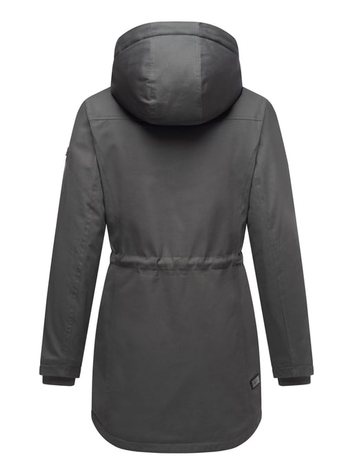 Navahoo Winterfunke Damen Winterjacke mit Teddyfellfutter - Image 2