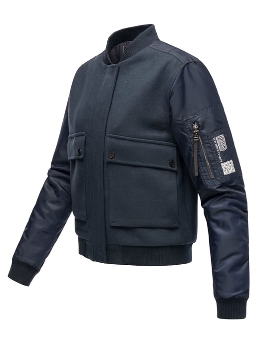 Navahoo Damen Übergangsjacke im Bomberjacken-Style Willstehaben - Image 3