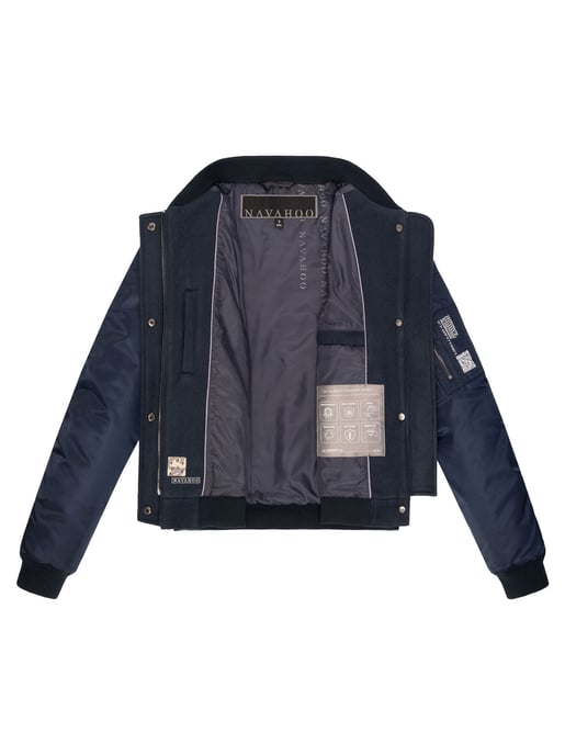 Navahoo Damen Übergangsjacke im Bomberjacken-Style Willstehaben - Image 5