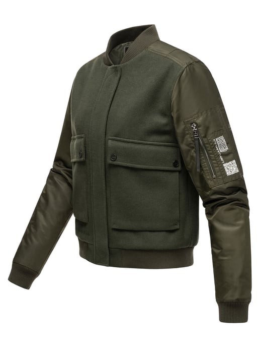 Navahoo Damen Übergangsjacke im Bomberjacken-Style Willstehaben - Image 3