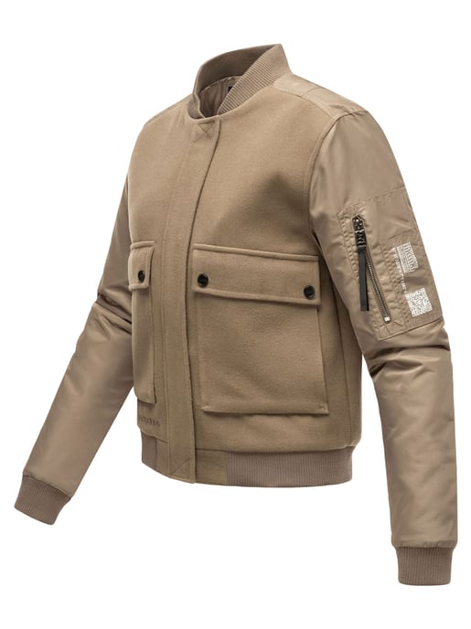 Navahoo Damen Übergangsjacke im Bomberjacken-Style Willstehaben - Image 3