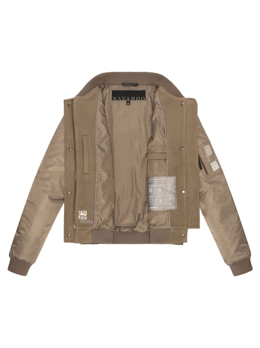 Navahoo Damen Übergangsjacke im Bomberjacken-Style Willstehaben - Image 5