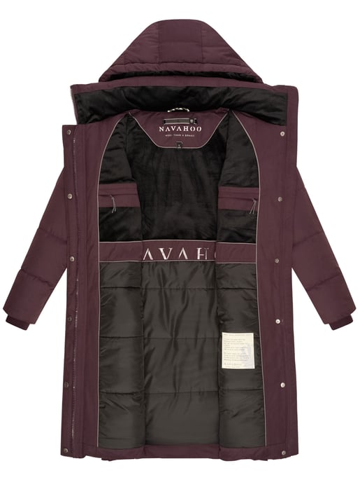 Navahoo Wintertanz Damen Winter Steppjacke mit abnehmbarer Kapuze - Image 5