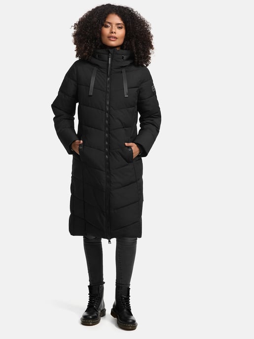 Navahoo Schmatzibär Damen Winter Steppmantel – warm & elegant - Image 6