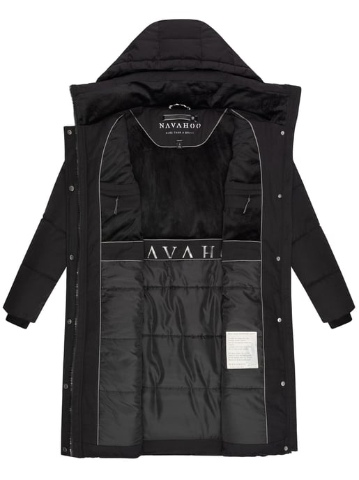 Navahoo Wintertanz Damen Winter Steppjacke mit abnehmbarer Kapuze - Image 5