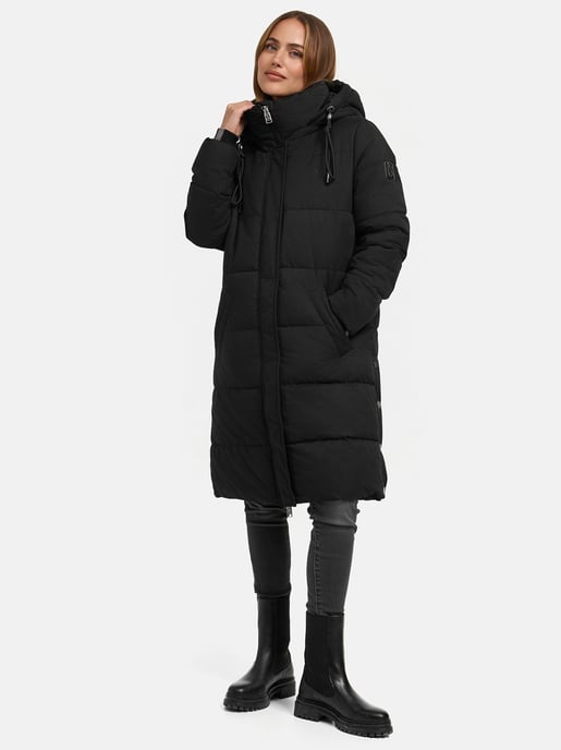 Navahoo Wintertanz Damen Winter Steppjacke mit abnehmbarer Kapuze - Image 6