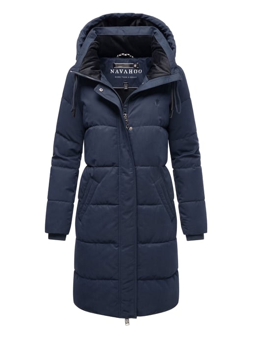 Navahoo Wintertanz Damen Winter Steppjacke mit abnehmbarer Kapuze - Image 1