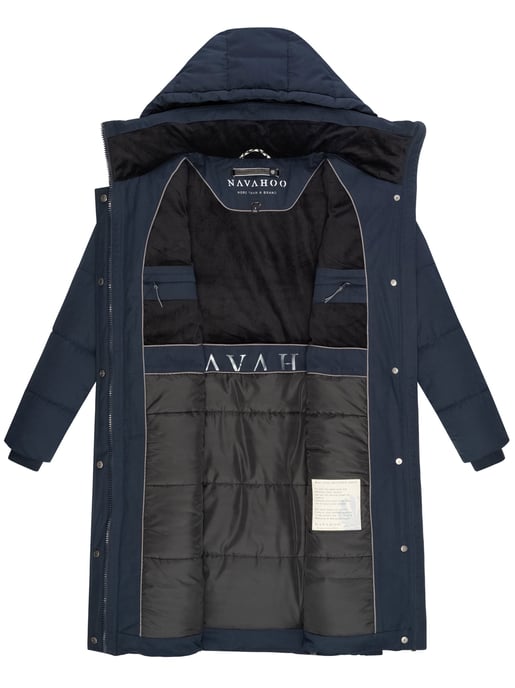 Navahoo Wintertanz Damen Winter Steppjacke mit abnehmbarer Kapuze - Image 5