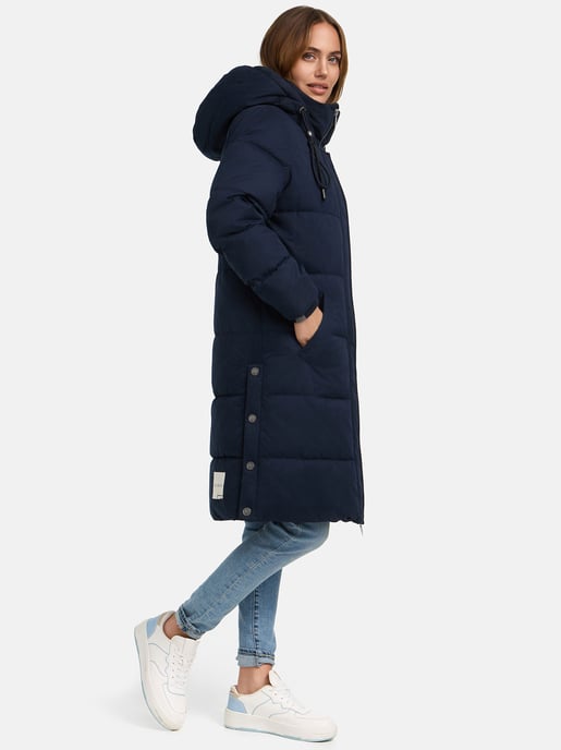 Navahoo Wintertanz Damen Winter Steppjacke mit abnehmbarer Kapuze - Image 6