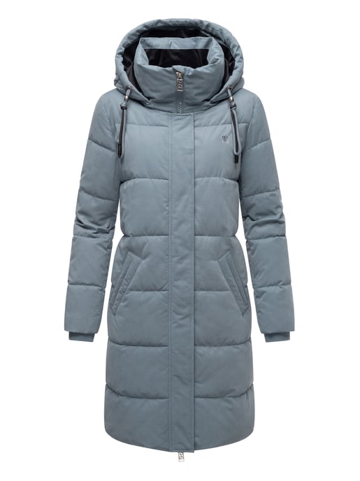 Navahoo Wintertanz Damen Winter Steppjacke mit abnehmbarer Kapuze - Image 2
