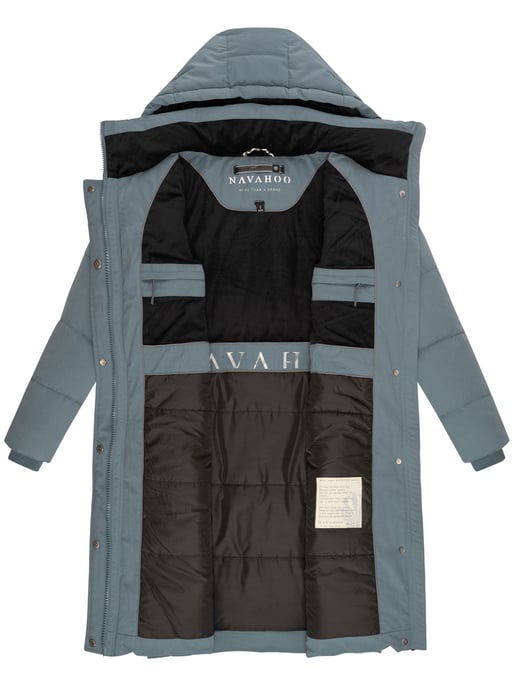 Navahoo Wintertanz Damen Winter Steppjacke mit abnehmbarer Kapuze - Image 5