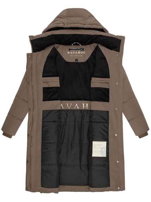 Navahoo Wintertanz Damen Winter Steppjacke mit abnehmbarer Kapuze - Image 5