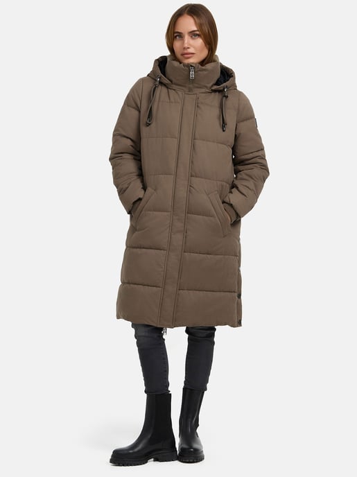 Navahoo Wintertanz Damen Winter Steppjacke mit abnehmbarer Kapuze - Image 6