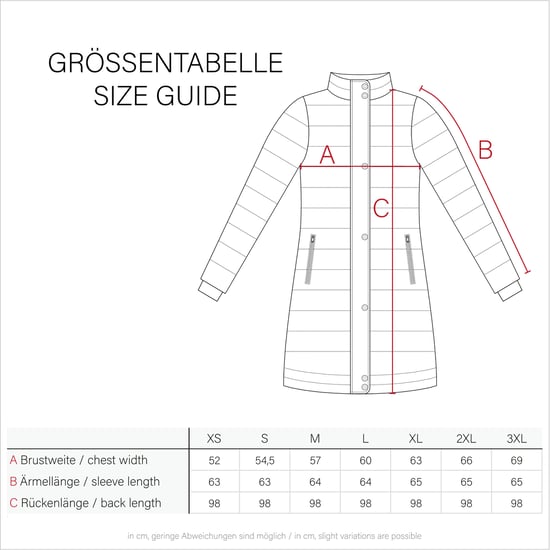 Navahoo Wintertanz Damen Winter Steppjacke mit abnehmbarer Kapuze - Image 5
