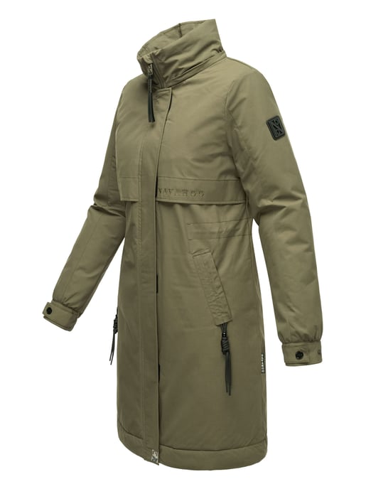 Navahoo Kaltwetterretter Damen Winter Parka mit Kunstfellkragen - Image 4