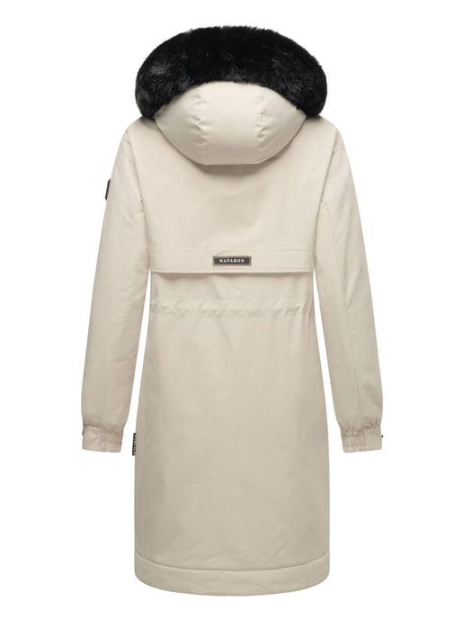 Navahoo Kaltwetterretter Damen Winter Parka mit Kunstfellkragen - Image 5
