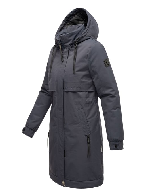 Navahoo Kaltwetterretter Damen Winter Parka mit Kunstfellkragen - Image 3