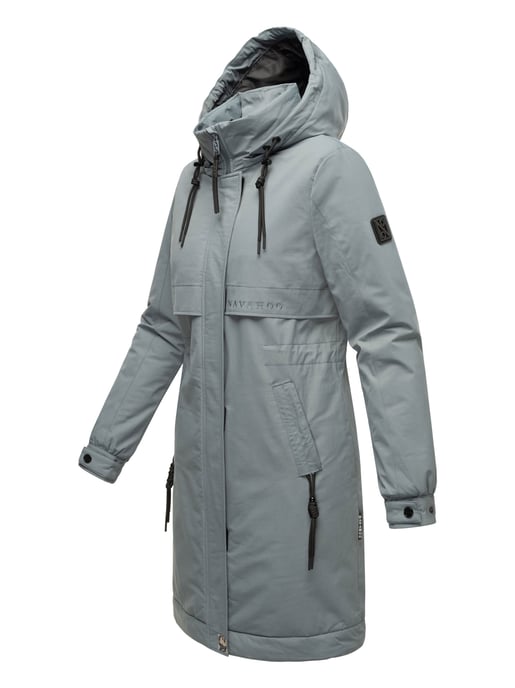 Navahoo Kaltwetterretter Damen Winter Parka mit Kunstfellkragen - Image 3